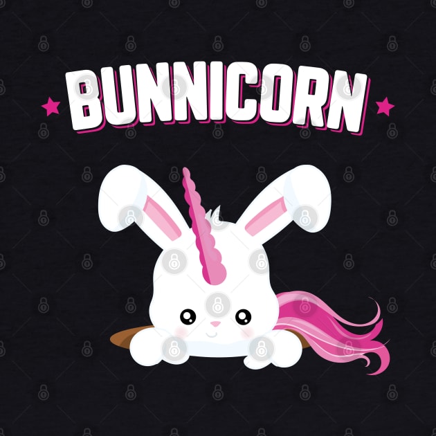 Bunnicorn Cute Bunny Unicorn Funny Easter by trendingoriginals